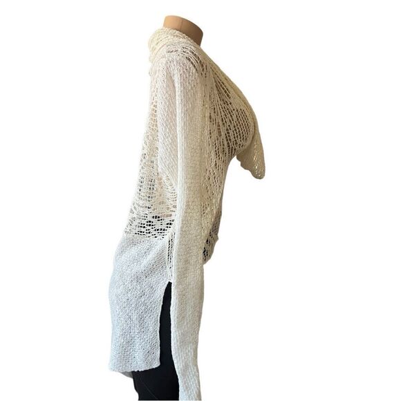 Free People Cowl Neck Crochet Sweater - Picture 2 of 5